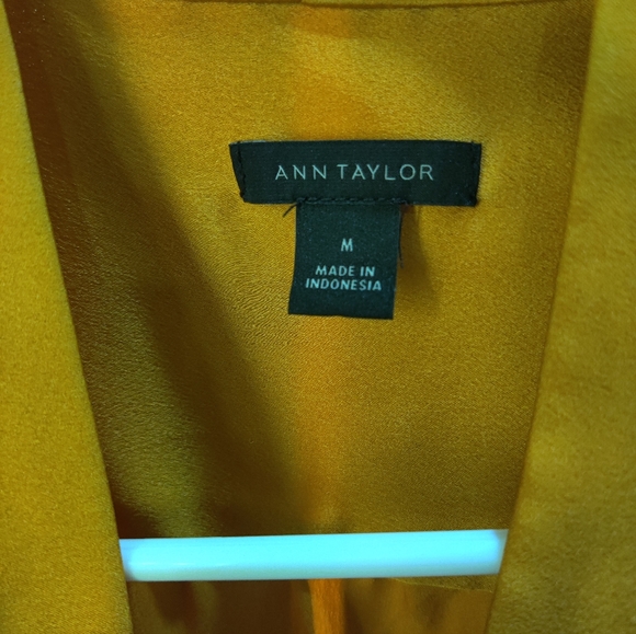 Ann Taylor tie neck blouse, size M - Picture 3 of 8